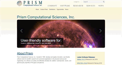 Desktop Screenshot of prism-cs.com